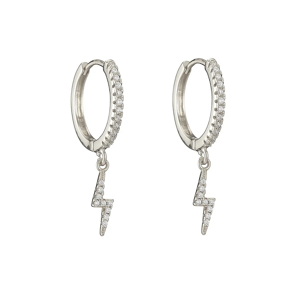 Ring Oorbellen met bedel